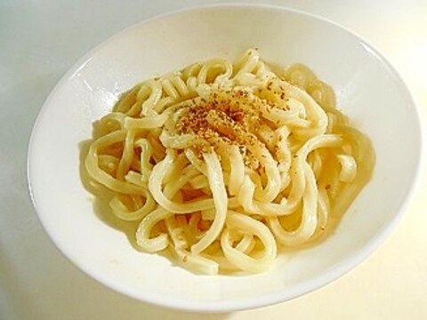 シンプル♪ごま塩麹うどん